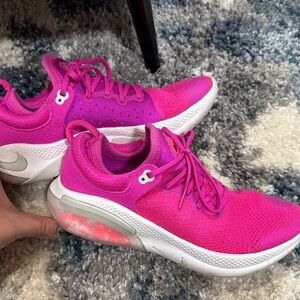 Nike Joyride Run Fuchsia and White Running Shoes